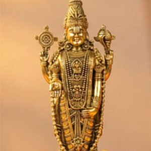 Exquisite Antique Brass Tirupati Balaji